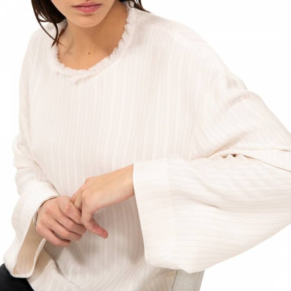 IRO OVERSIZED SILK blend MINIMALIST TOP